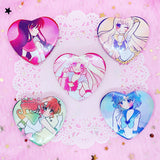 Sailor Venus Heart Button